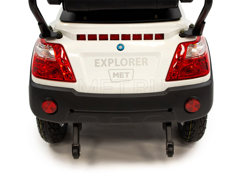 MET SUPERIOR 800 Электрическое кресло-коляска скутер c крышей для инвалидов и пожилых людей  МЕТ